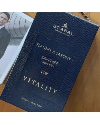 Sapphire 150-count 100% wool fabric for custom-made business formal wear, 290g