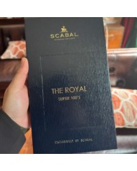 Business formal wear custom-made fabric: THE ROYAL100 count 100% wool 280G